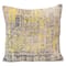 Hello Honey® Yellow Stonewashed Printed Cotton Pillow